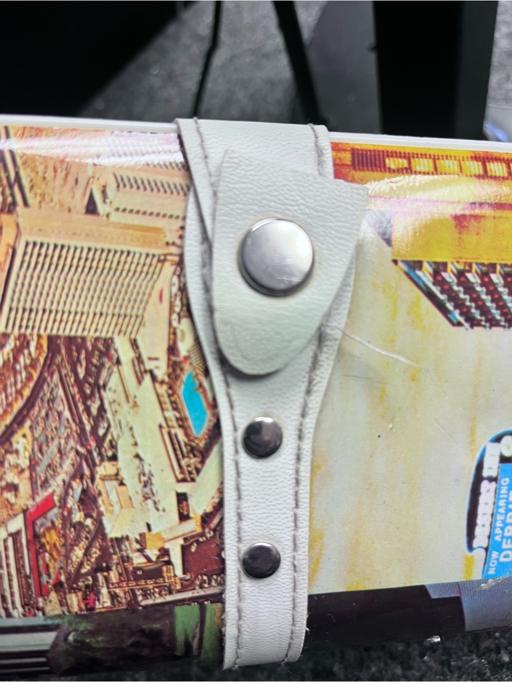 Vintage Las Vegas Cityscape Clutch Bag - Picture 5 of 5